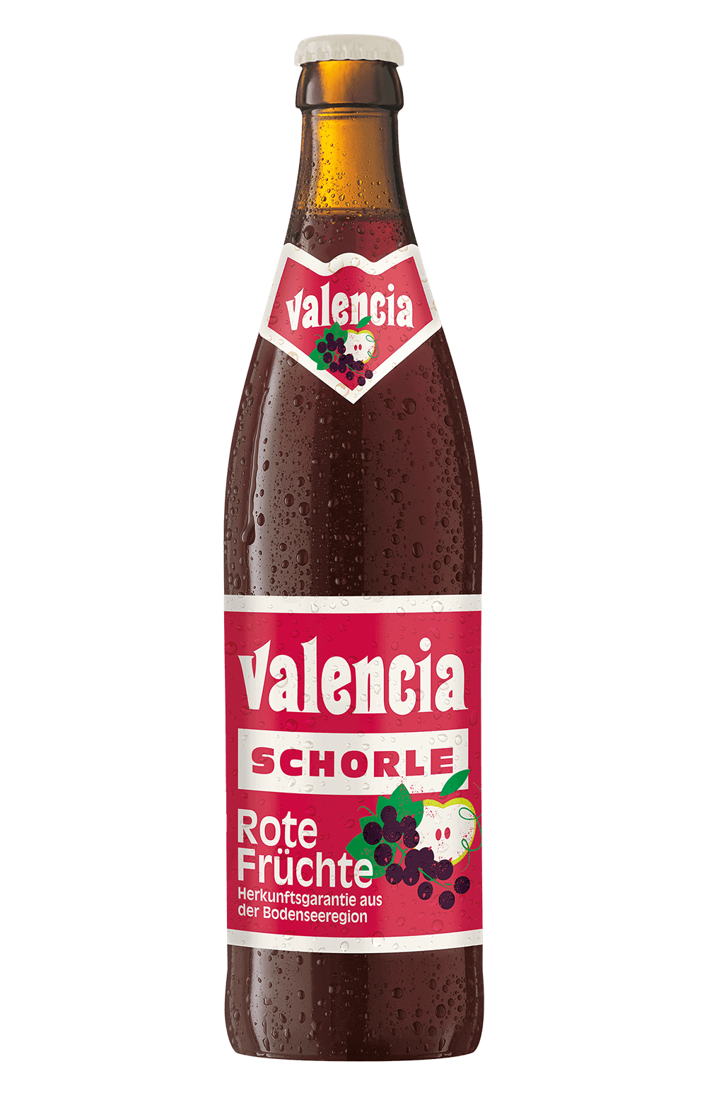 Valencia Schorle Rote Früchte