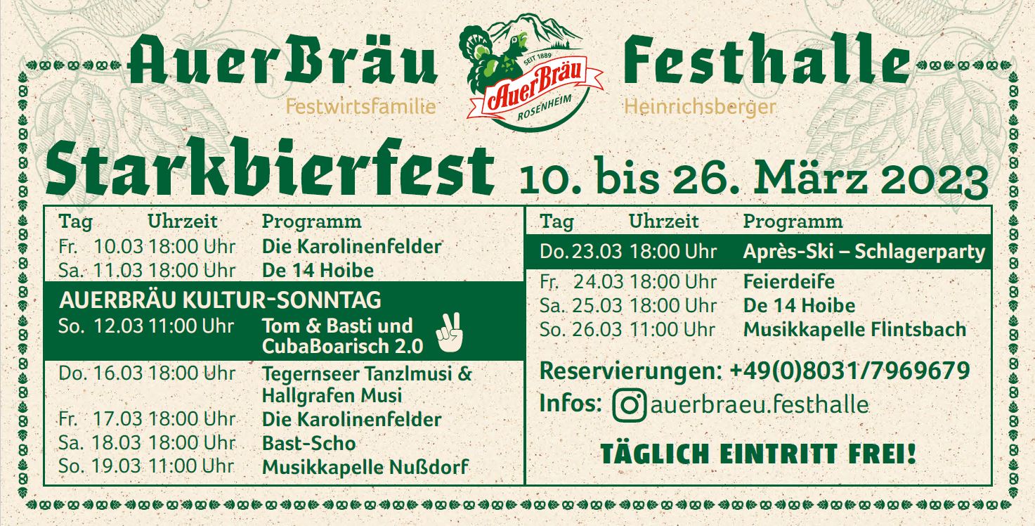 Festprogramm_23 Starbierfest 2023
